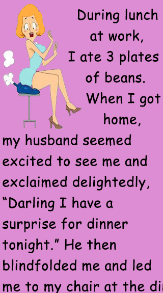 3 plates of beans and fart fart
