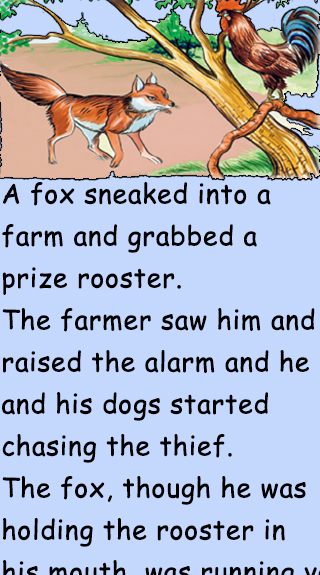 the fox moral story