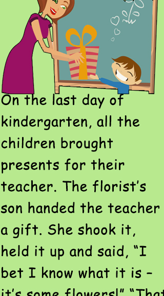 kindergarten funny joke