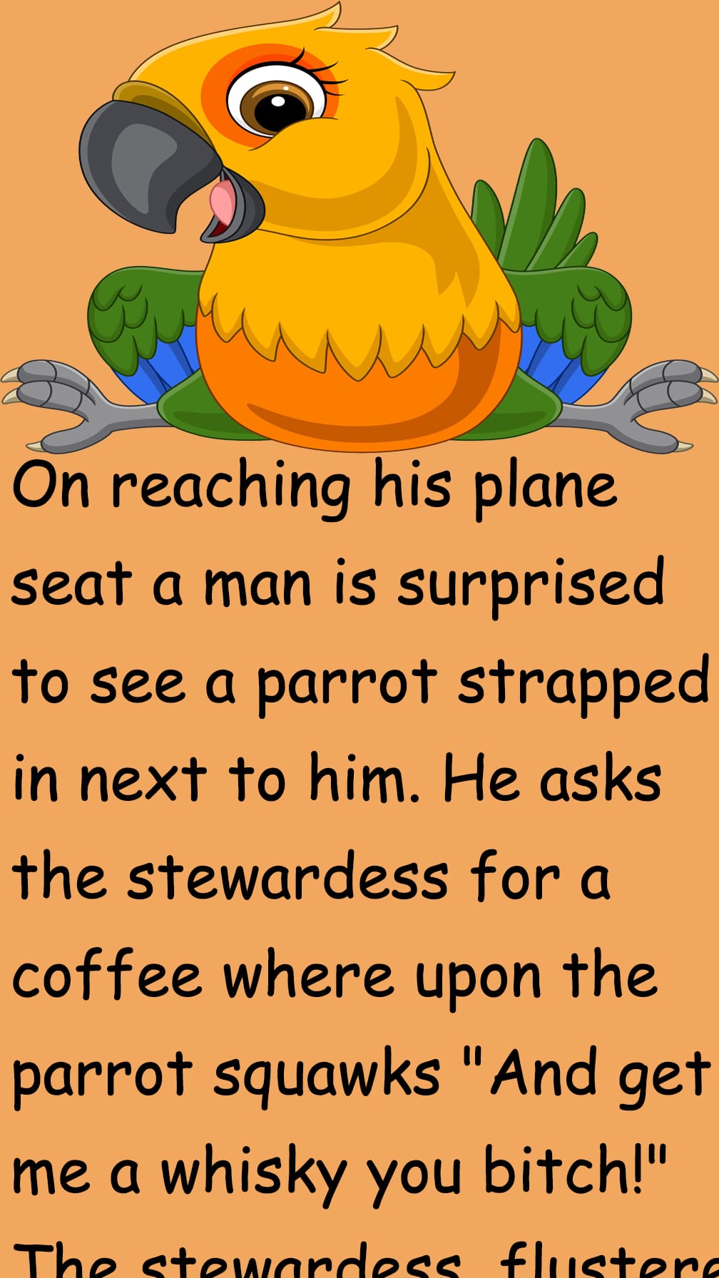 For someone who can’t fly funny joke